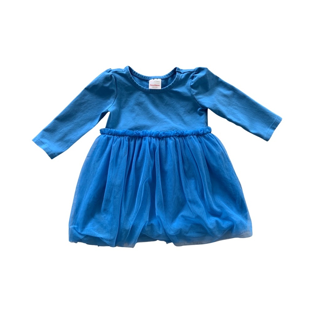 Hanna Andersson Tulle Layered Dress 18/24M